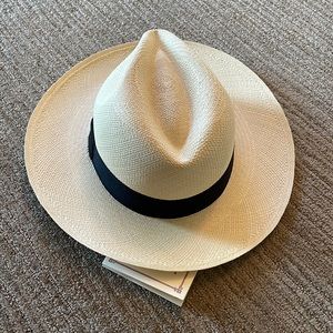 J. Crew Genuine Panama hat made in Ecuador.